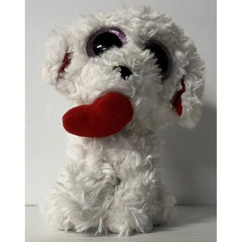 TY Beanie Boos Honey Bun the Poodle Valentine's‎ Day 6